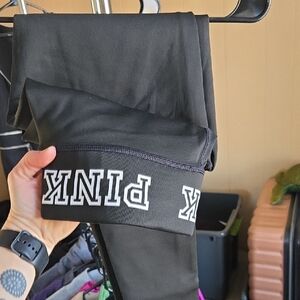 PINK Victoria's Secret Charcoal Leggings